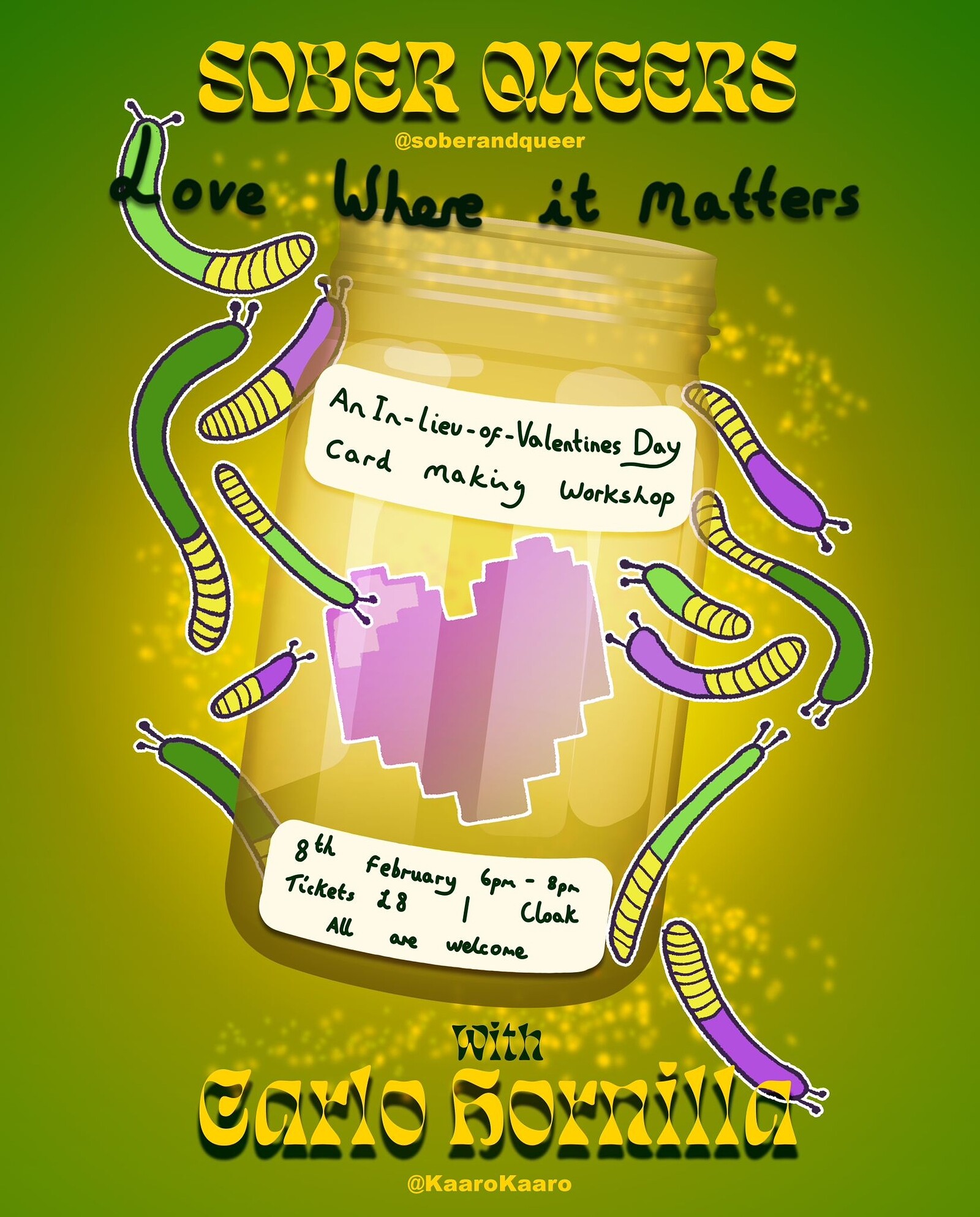 Sober Queers Love Where it Matters Workshop at Cloak