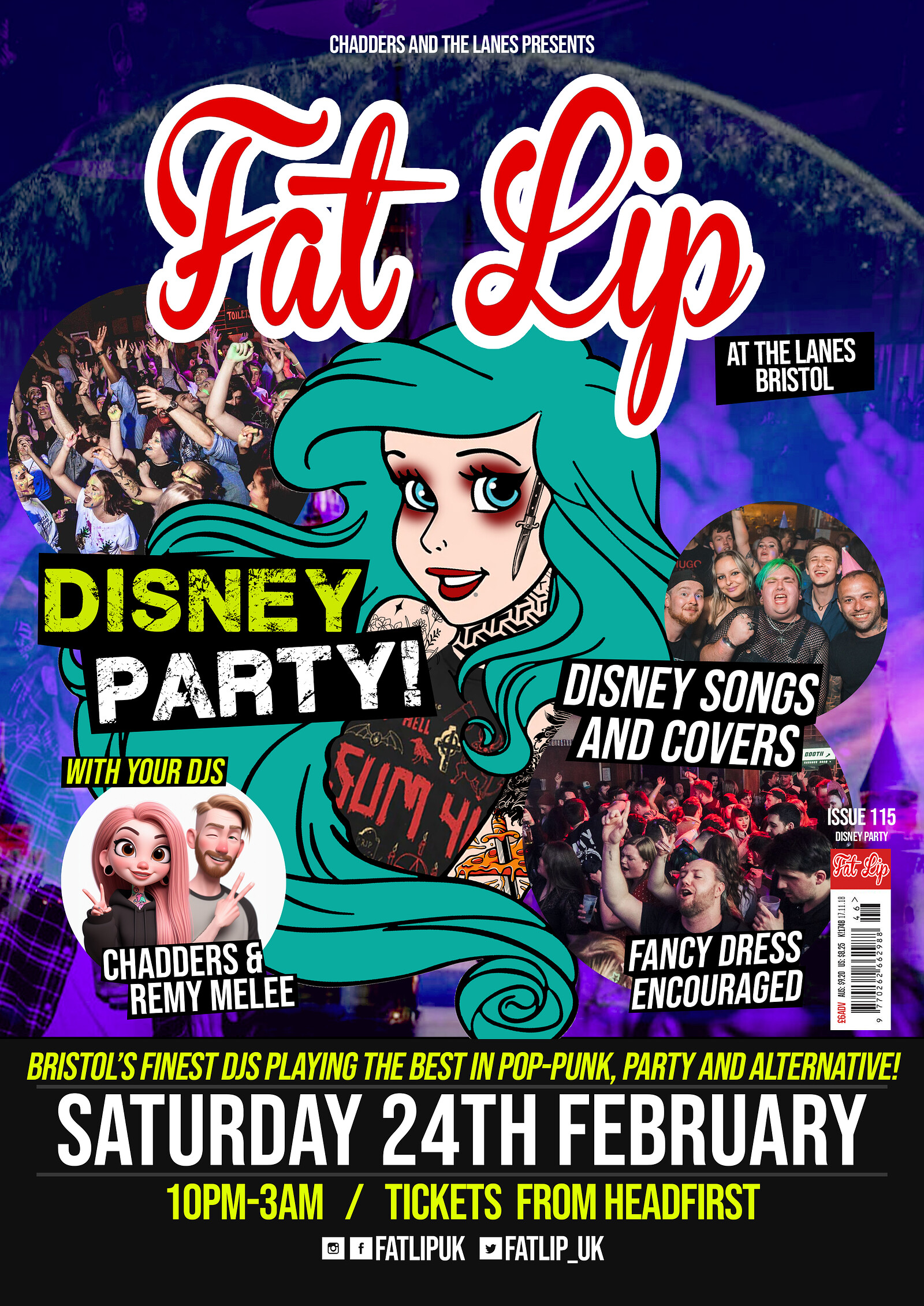 ★ FAT LIP ★ Disney Party at The Lanes