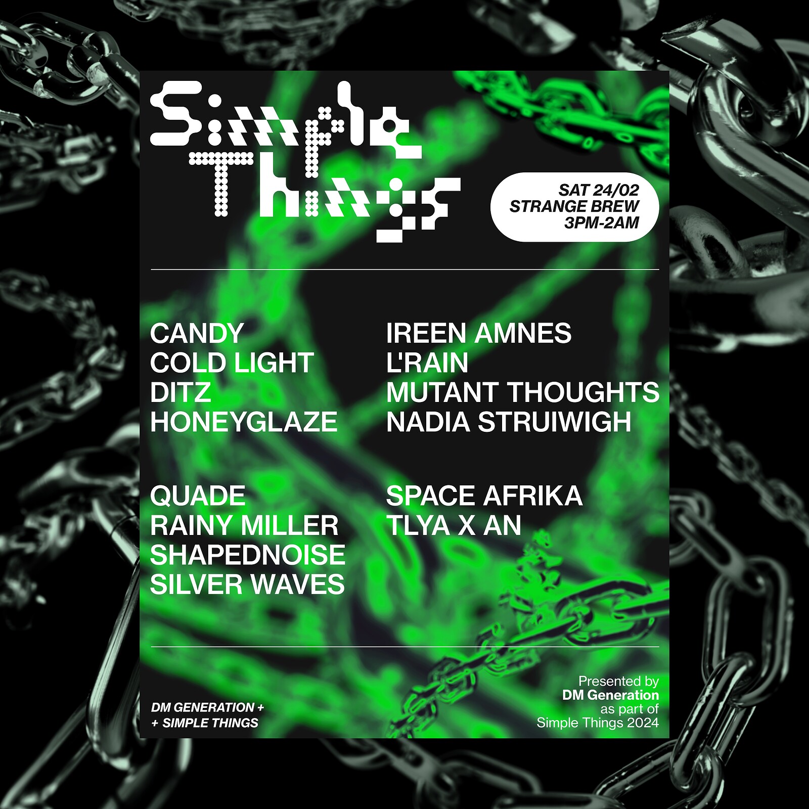Simple Things 2024 – Strange Brew Day Programme at Strange Brew