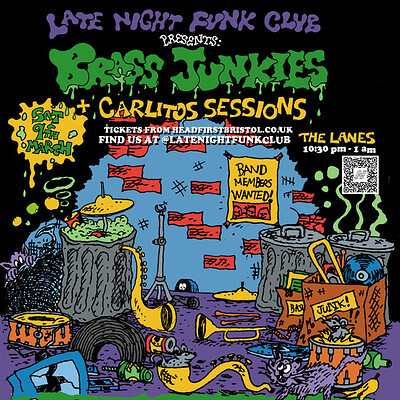Late Night Funk Club: Brass Junkies + DJs at The Lanes