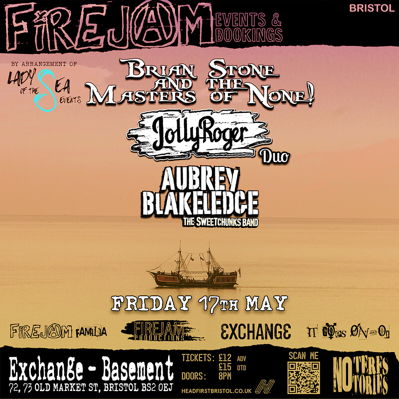 Brian Stone, JollyRoger  & Aubrey Blakeledge at Exchange