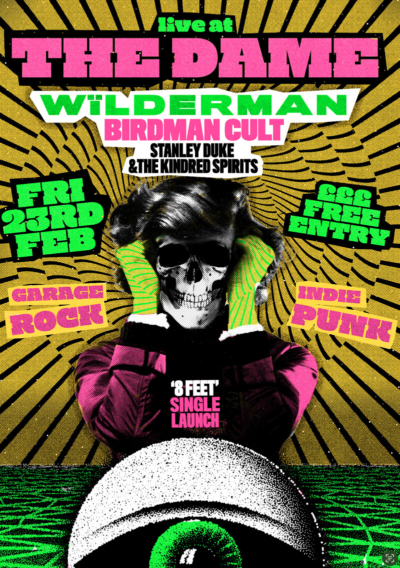 WÏlderman / Birdman Cult / Stanley Duke at the dame