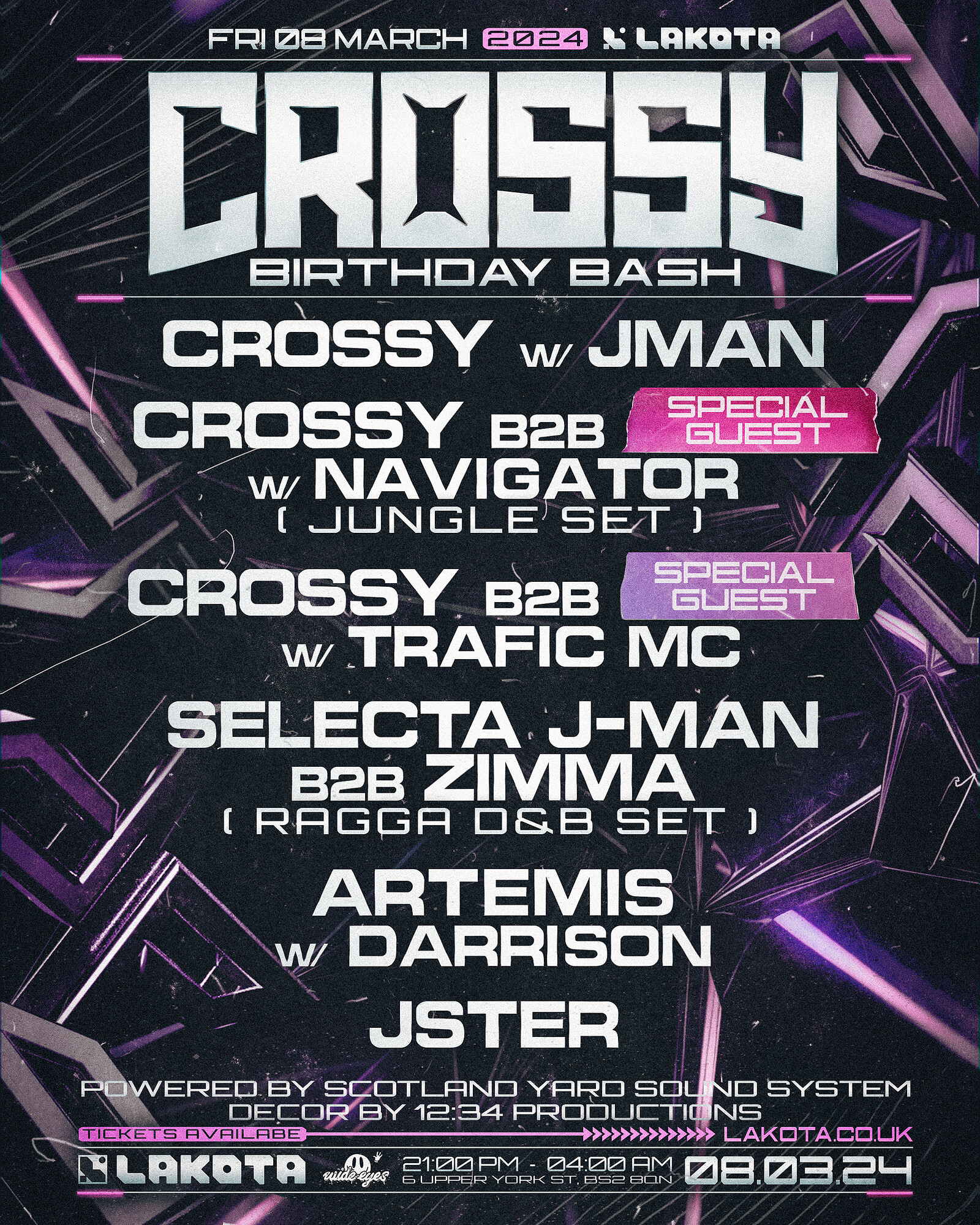Crossy’s Birthday Bash at Lakota
