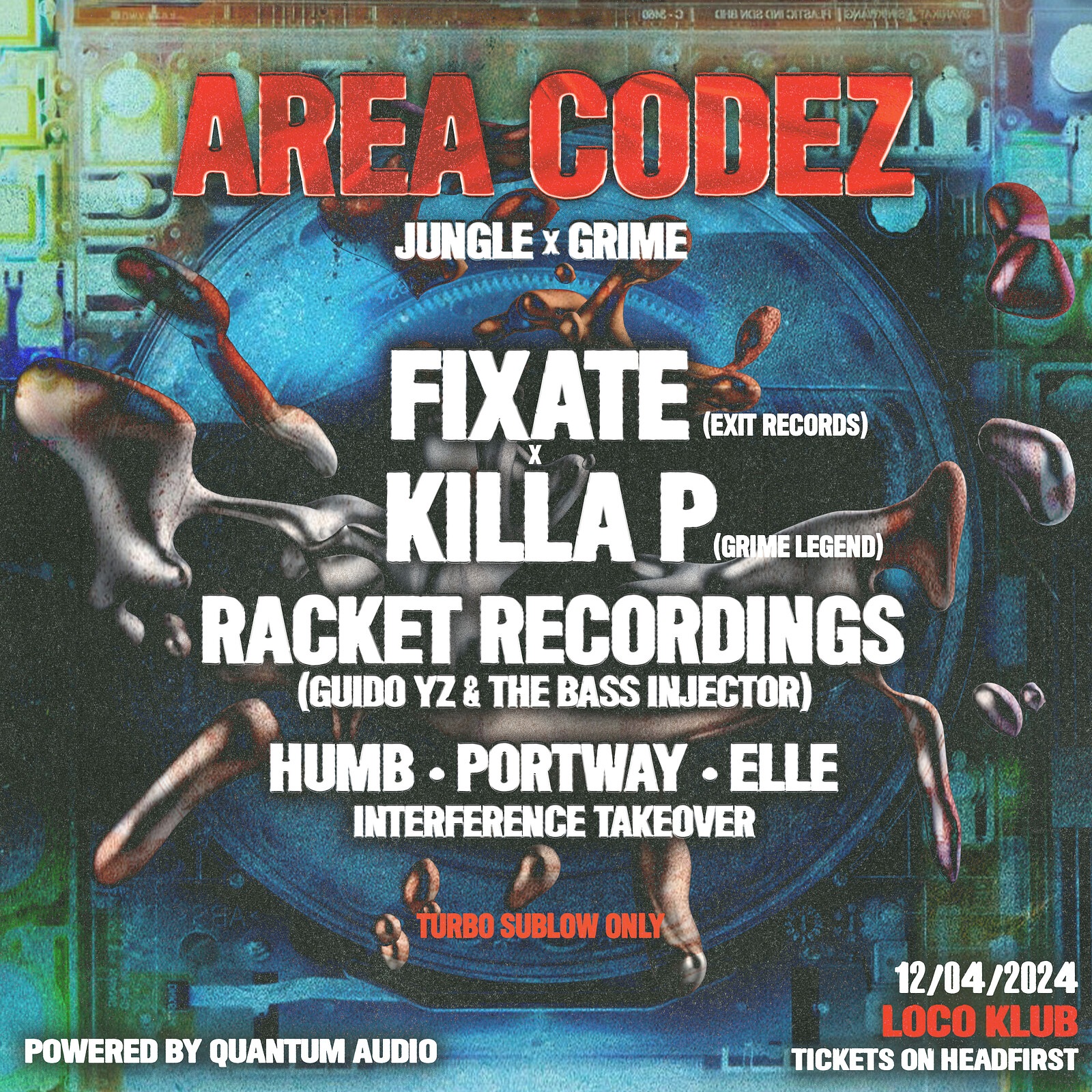 AREA CODEZ at Loco Klub