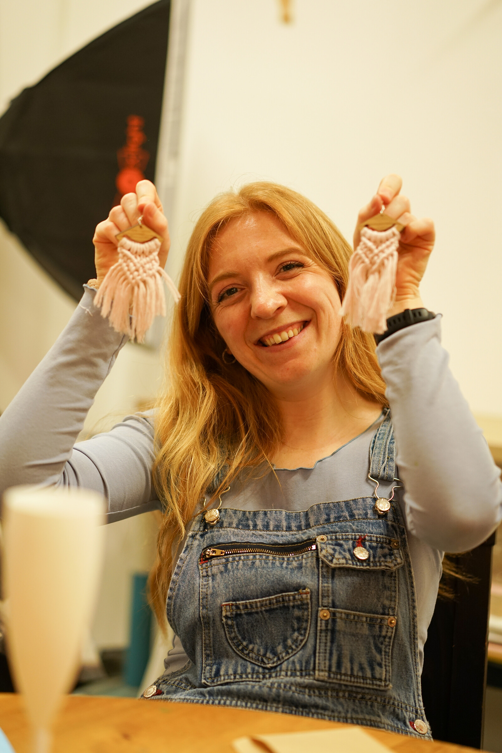 Macramé Earrings Workshop with Prosecco at Prior Shop Cabot Circus