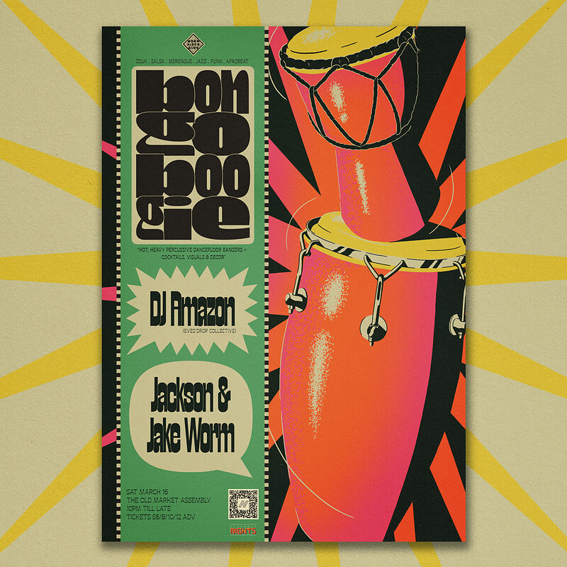 Worm Disco Club present… BONgO BOOgIE at The Old Market Assembly