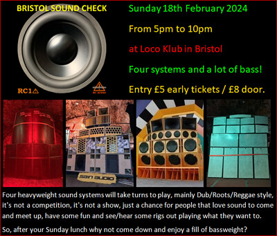 Bristol Sound Check pt21 at Loco Klub