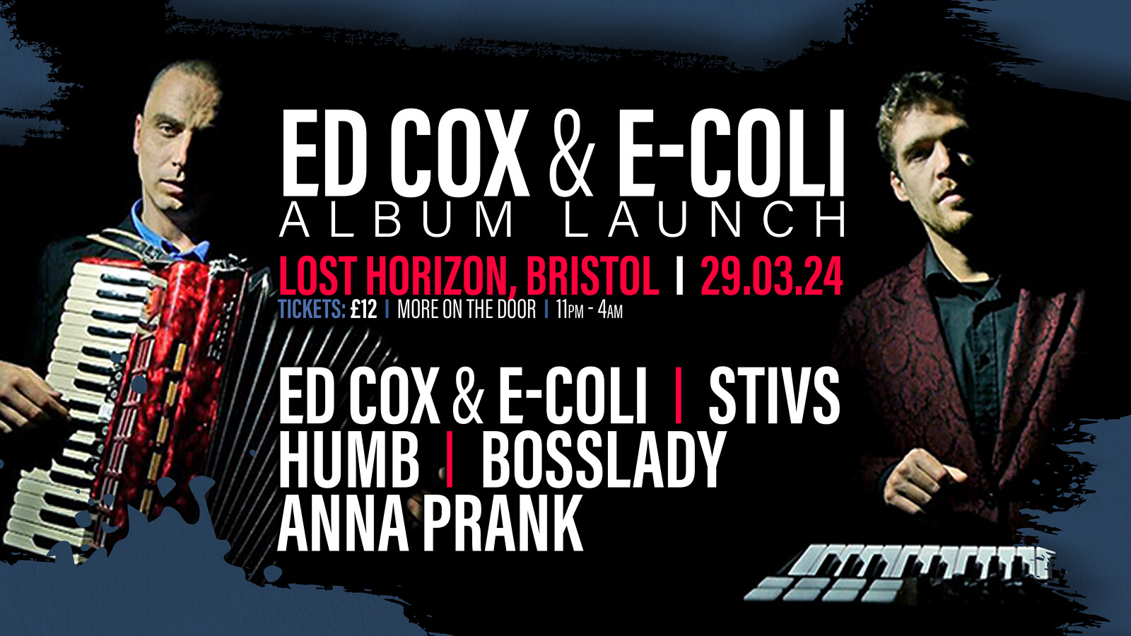 Ed Cox & E-Coli Album Launch at Lost Horizon