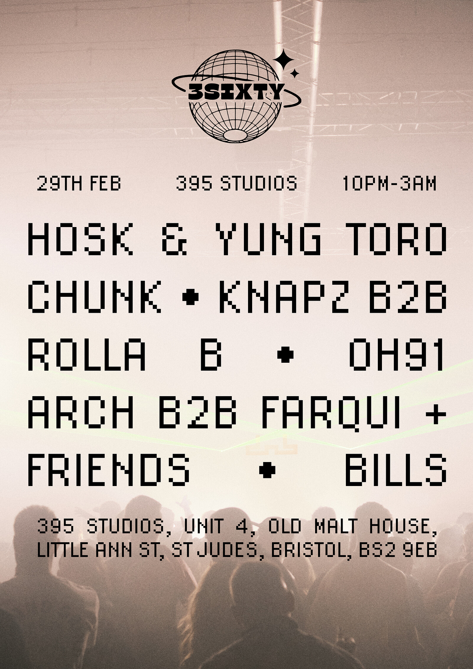 POSTPONED 3SIXTY PRESENTS: OH91 at 395 Studios