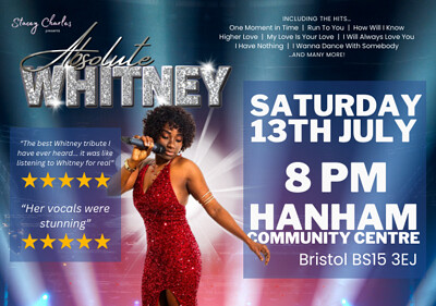 Absolute WHITNEY - Whitney Houston Tribute at Hanham Community Centre