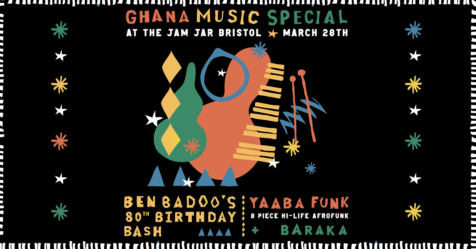 Ghana Music Special w/ Yaaba Funk & Baraka at The Jam Jar