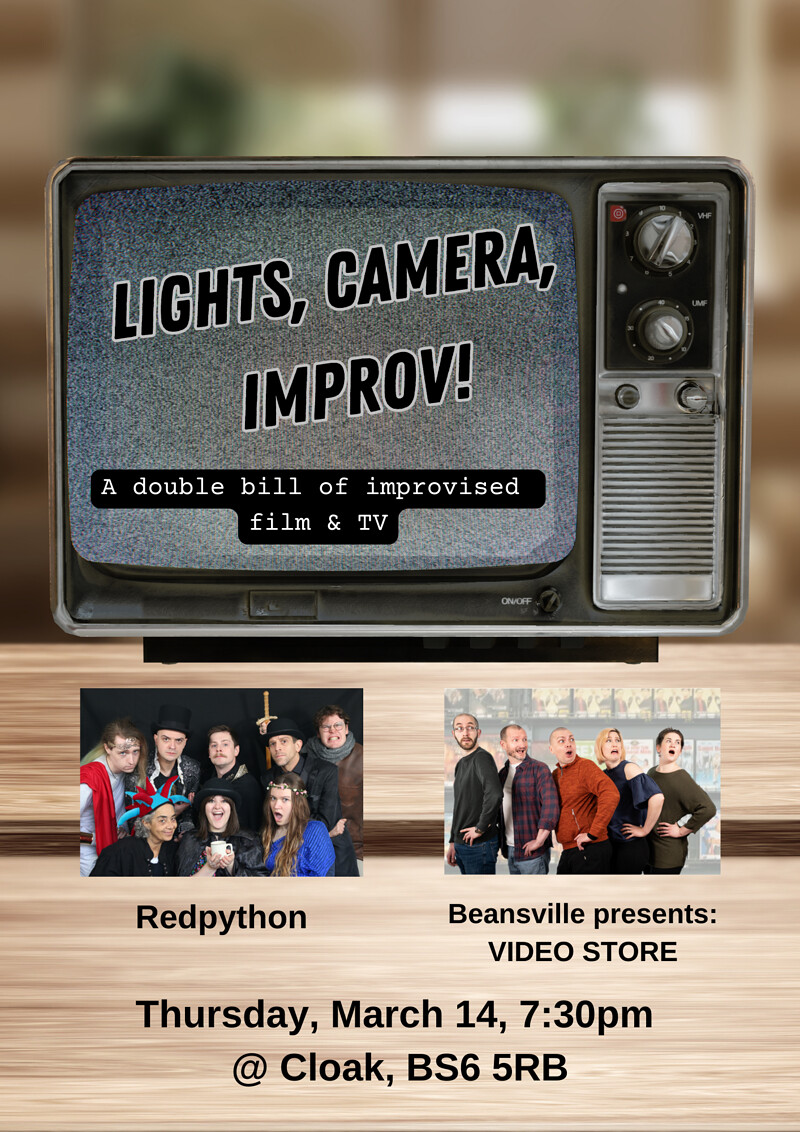 Lights, Camera, Improv at Cloak