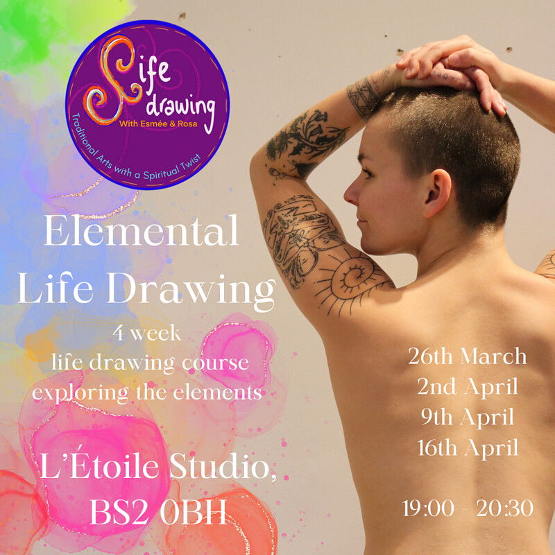 Elemental Life Drawing Course ~ 4 weeks ✨ at L’Étoile Studio