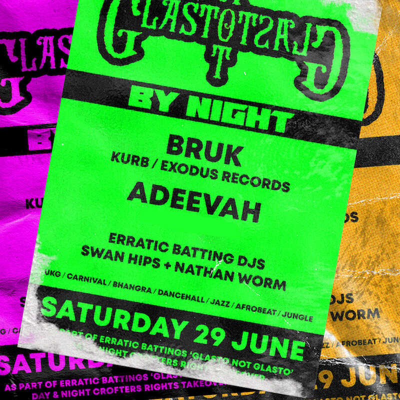 Erratic Batting: Glasto Not Glasto 2024 at Crofters Rights