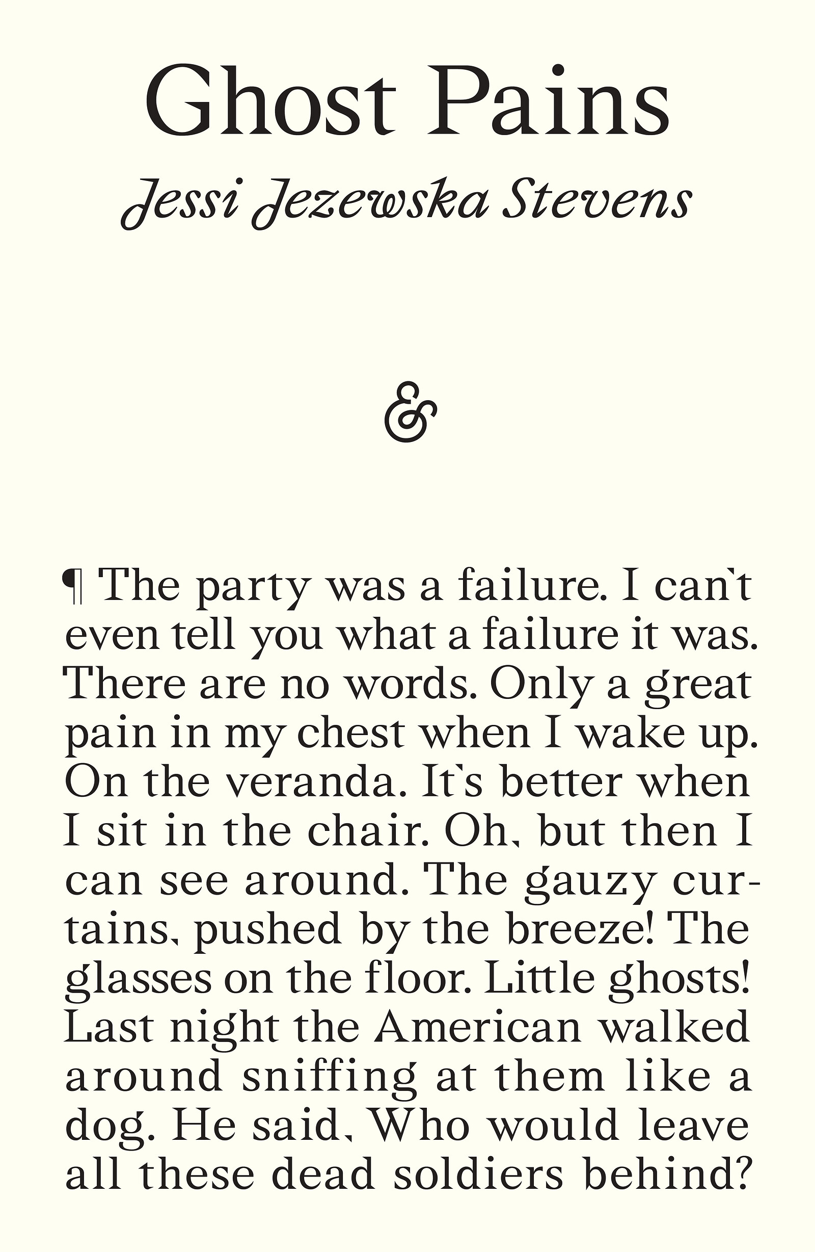 Ghost Pains launch at Bookhaus