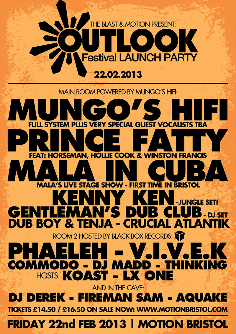 Outlook Festival Launch Party at Motion