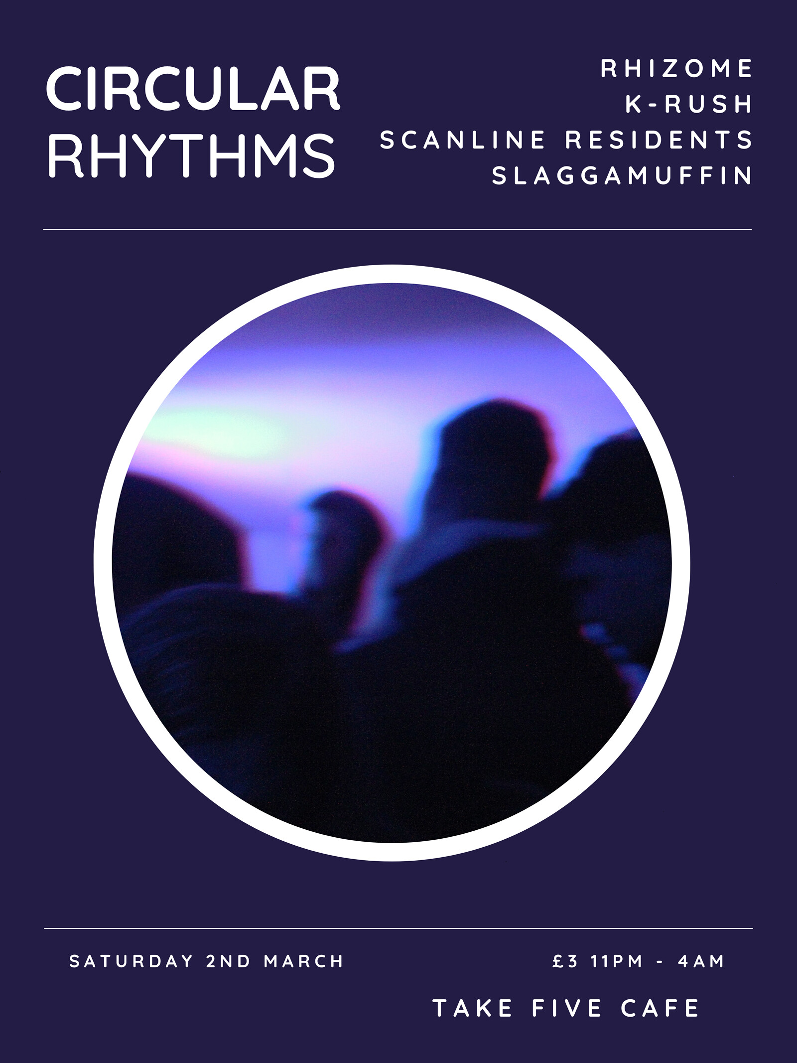 Circular Rhythms at Take Five Cafe