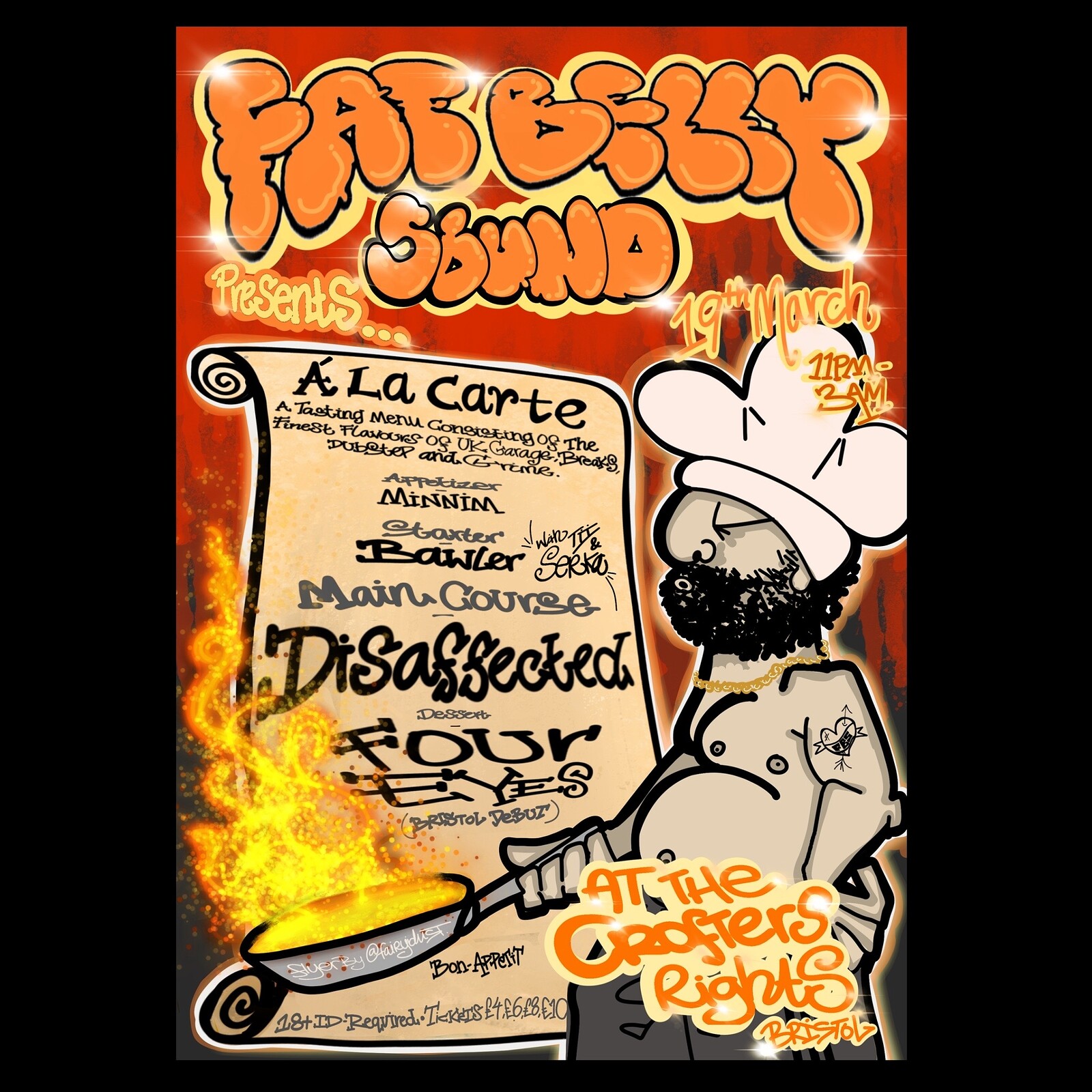 FatBelly Presents: À La Carte at Crofters Rights
