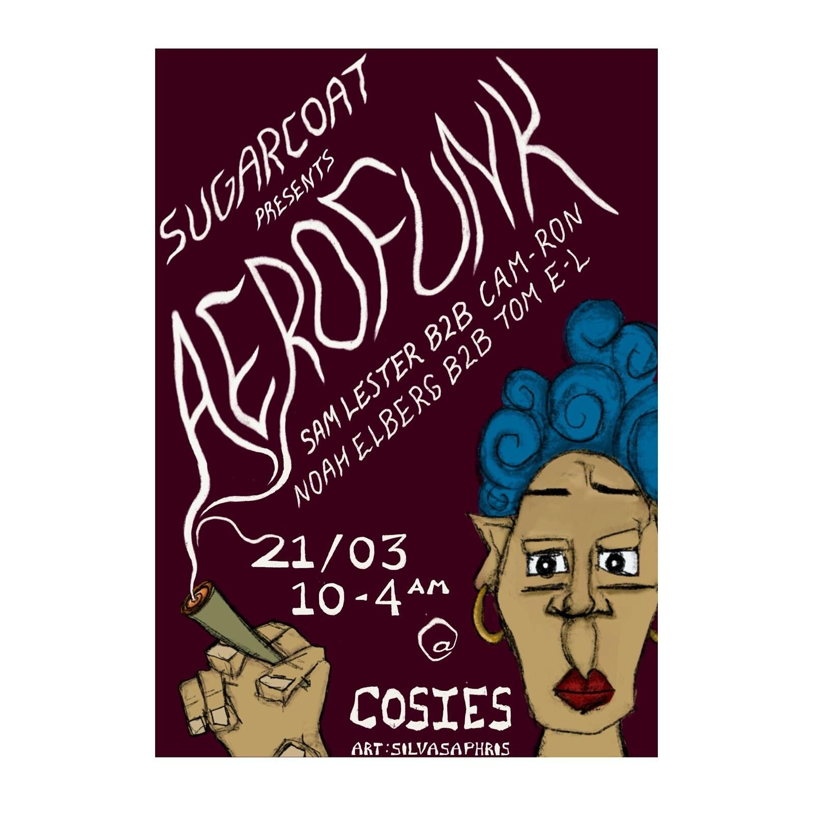 sugarcoat present: Aerofunk at Cosies