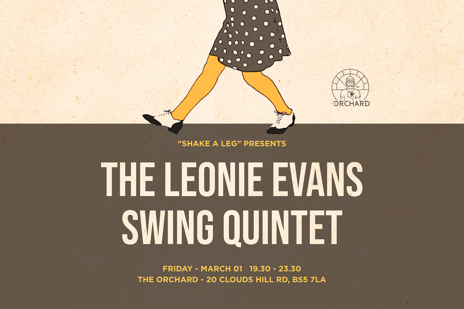 The Leonie Evans Swing Quintet at The Orchard Coffee & Co