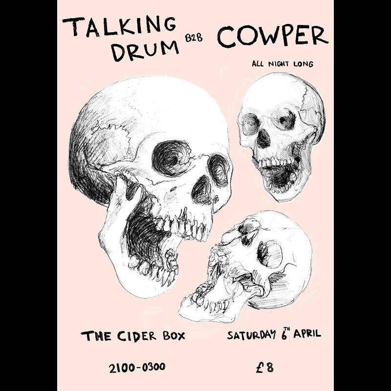 Talking Drum b2b Cowper at The Cider Box Tap Room