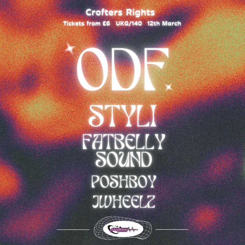 Pulse Presents : ODF, Styli + Support at Crofters Rights