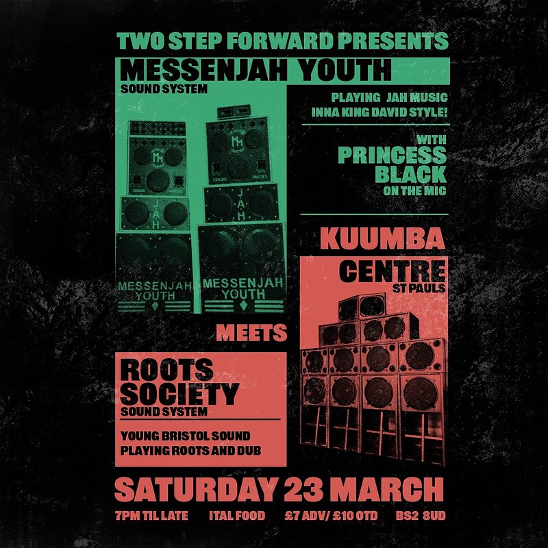 MESSENJAH YOUTH MEETS ROOTS SOCIETY SOUND SYSTEM at Kuumba Centre
