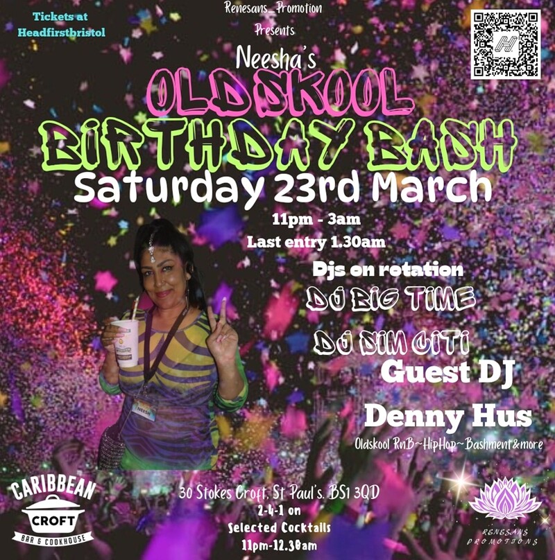 Neesha's Oldskool Birthday Bash at Caribbean Croft
