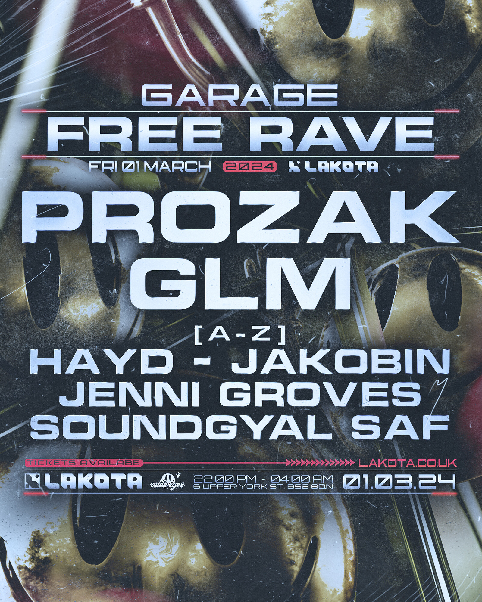 Wide Eyes: Rave w/ Prozak at Lakota