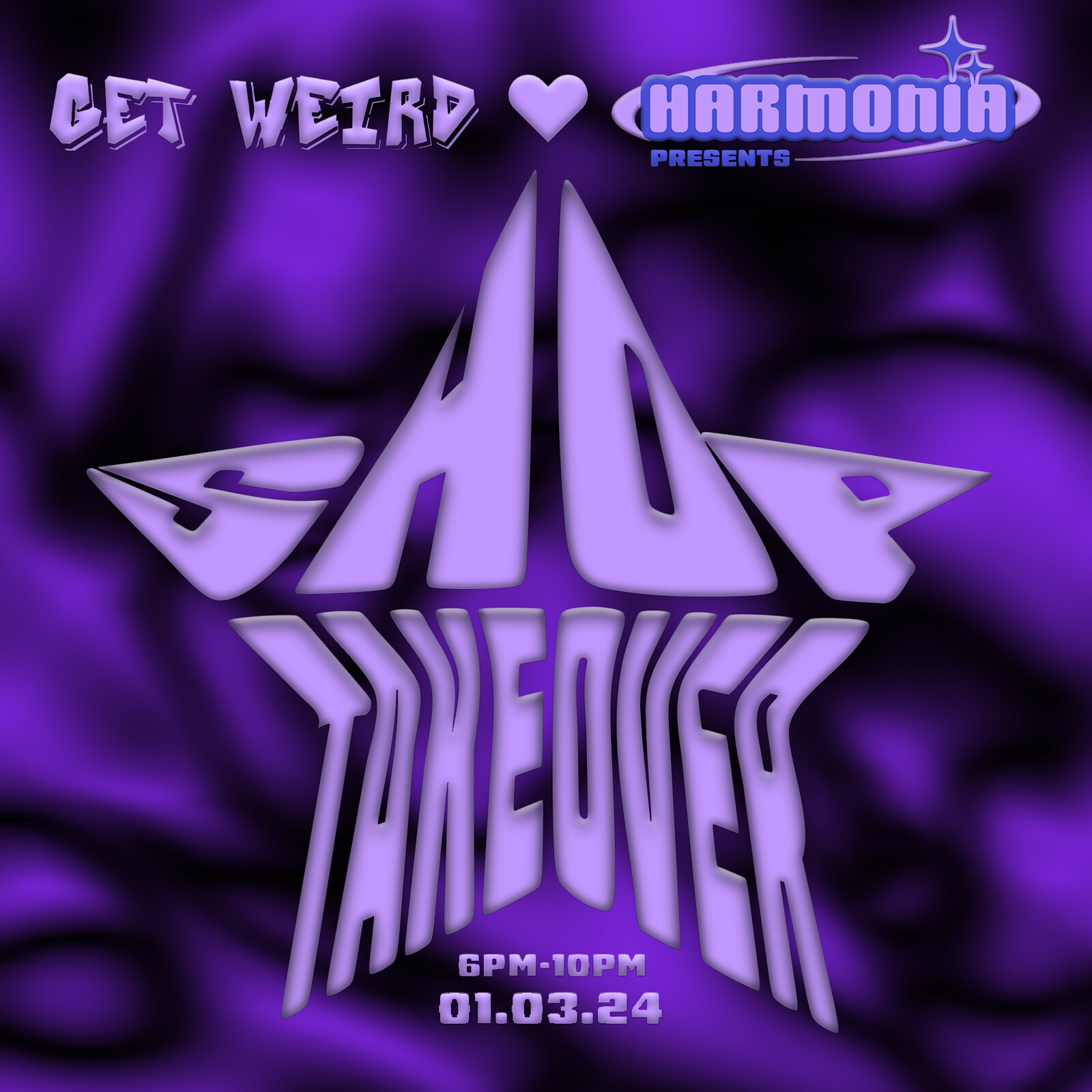 Harmonia Presents- Get Weird Takeover at Get Weird