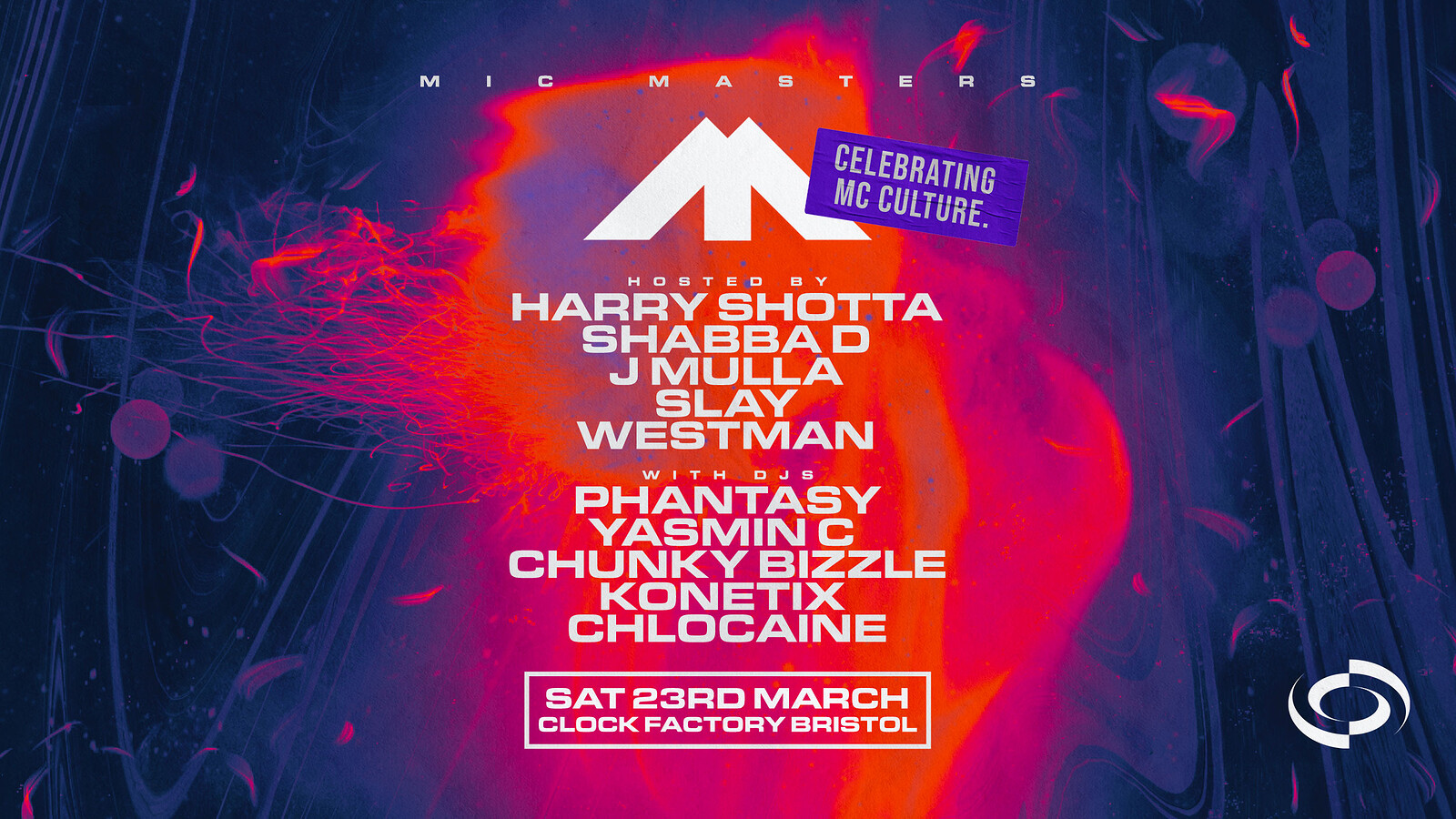 Mic Masters  • Harry Shotta, Shabba D at Clock Factory
