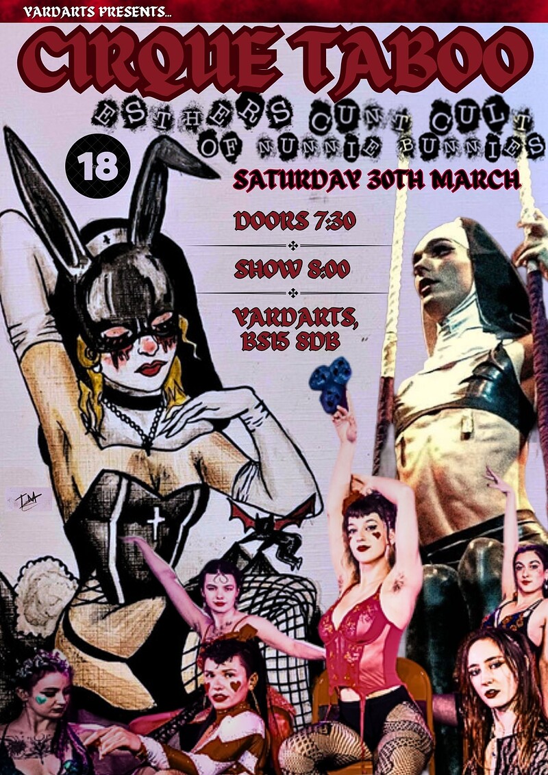 Cirque Taboo Esthers Cult at Yardarts