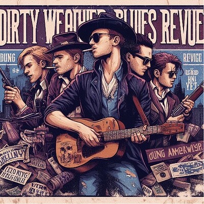 Dirty Weather Blues Revue+Selina & The Howlin Dogs at Mr Wolfs