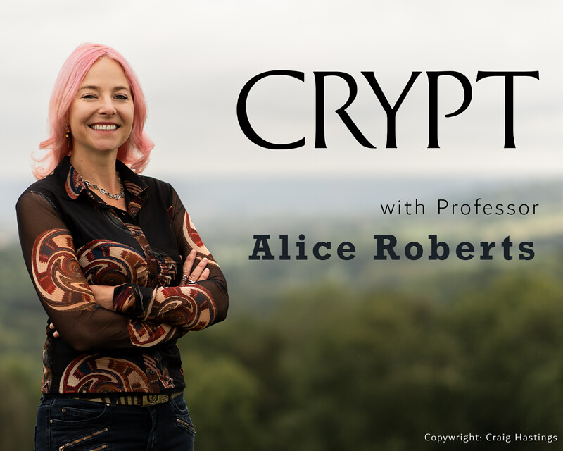 Alice Roberts - Crypt at St George's Bristol