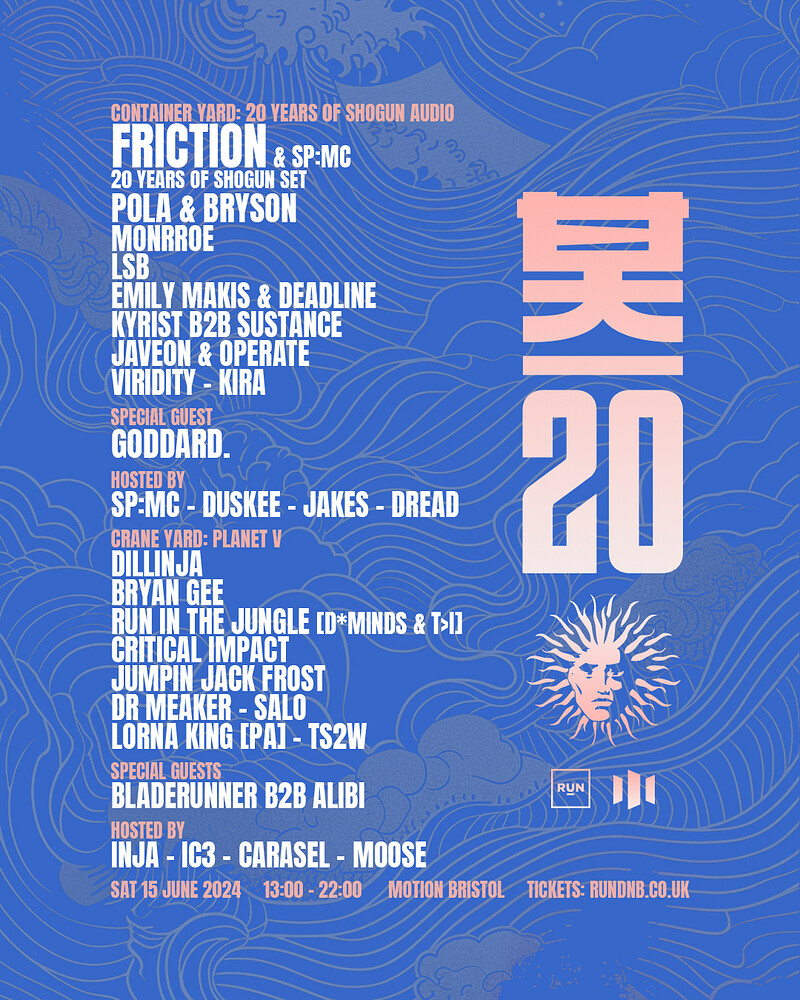 20 Years of Shogun Audio x Planet V Day Party at Motion