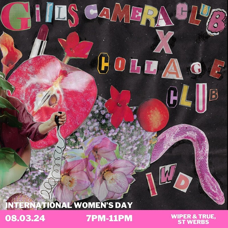 GCC X Collage Club International Women's Day at Wiper And True The Barrel Store, St Werburghs