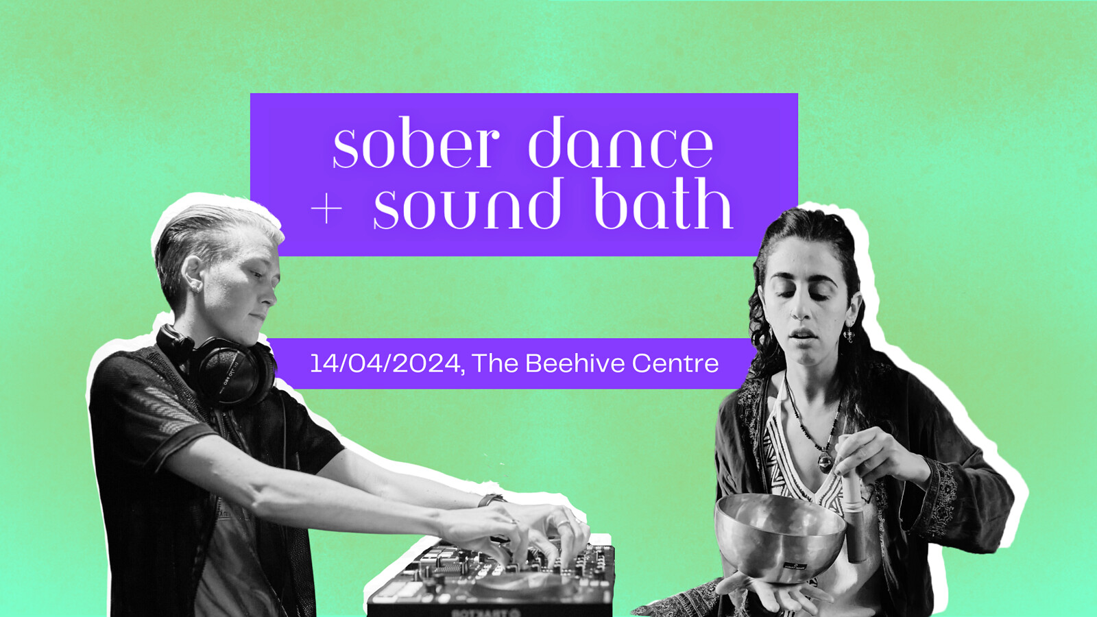 Sober Dance + Sound Bath at The Beehive Centre (BS5)