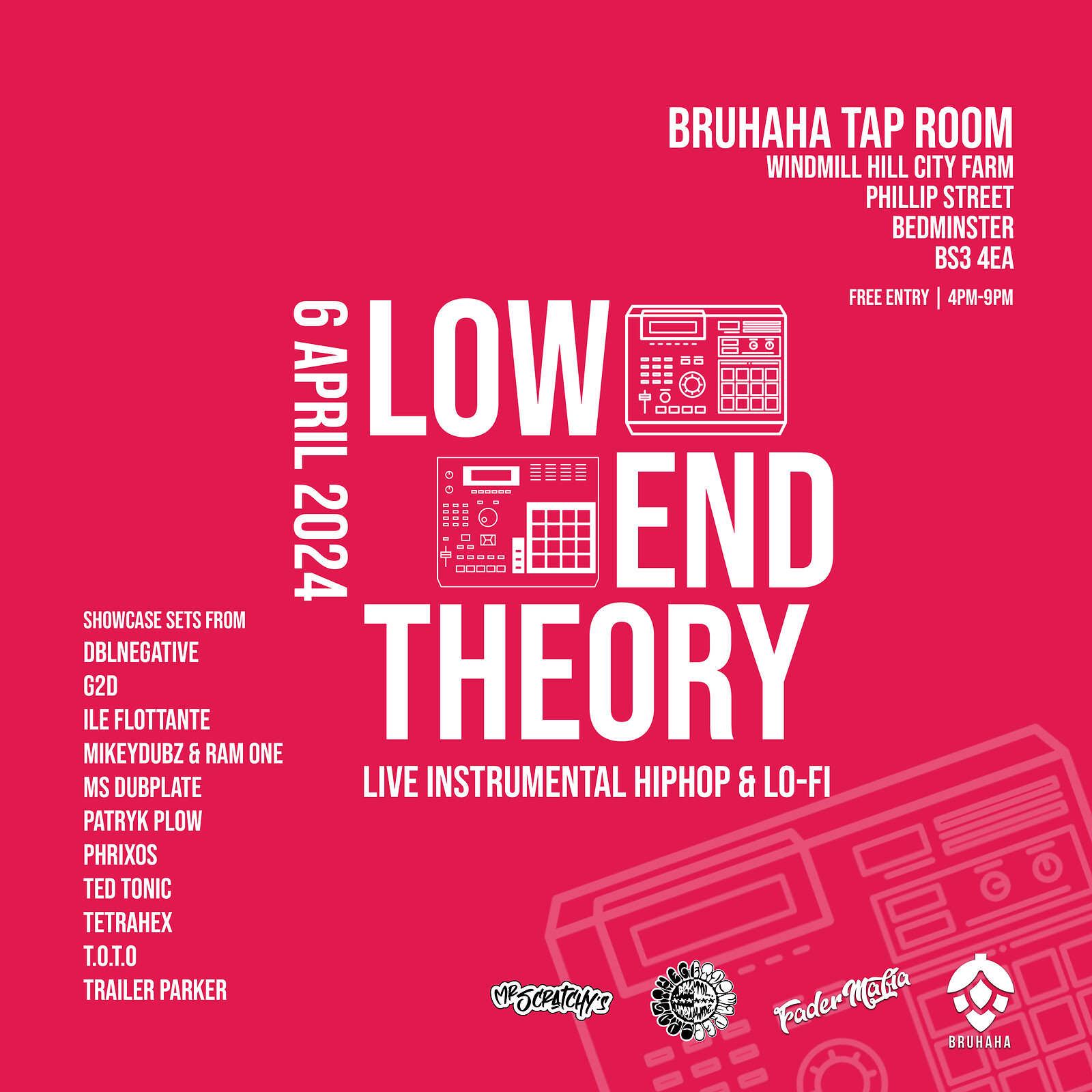 Low End Theory at Bruhaha, Windmill Hill City Farm