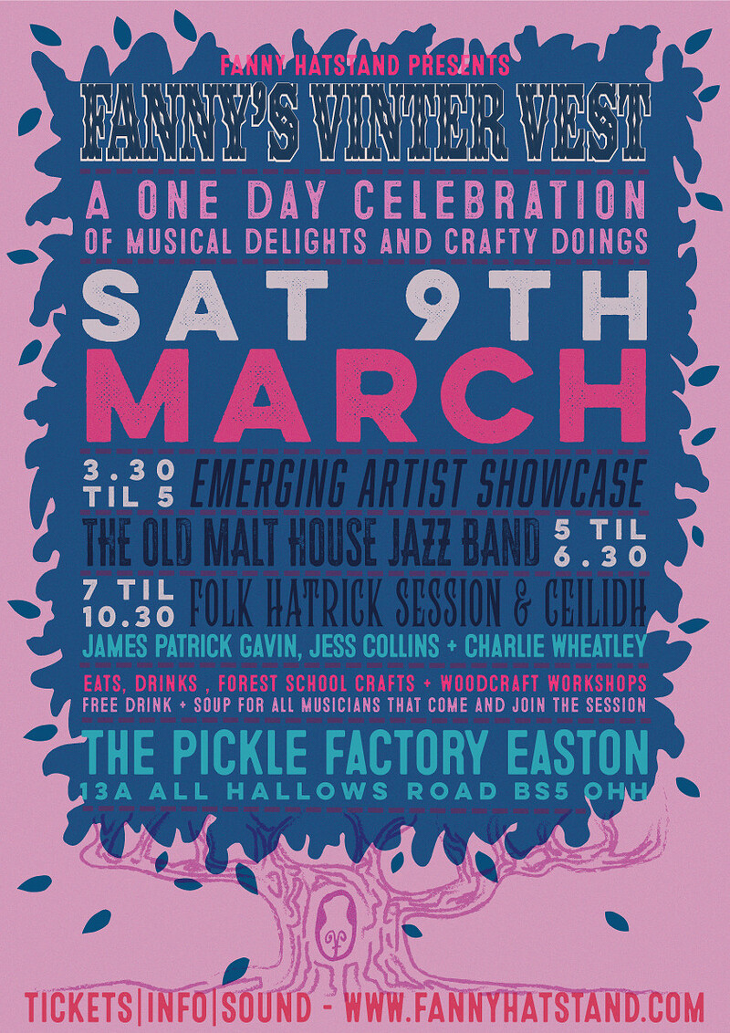 Fanny's Vinter Vest at The Pickle Factory. 13 All Hallows Rd, Easton, Bristol BS5 0HH