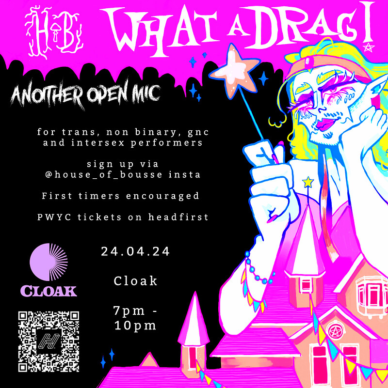 House of Boussé presents: What a Drag at Cloak