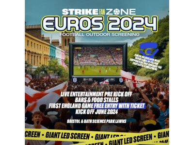 England vs Serbia On The Big Screen at Bristol & Bath Science Park