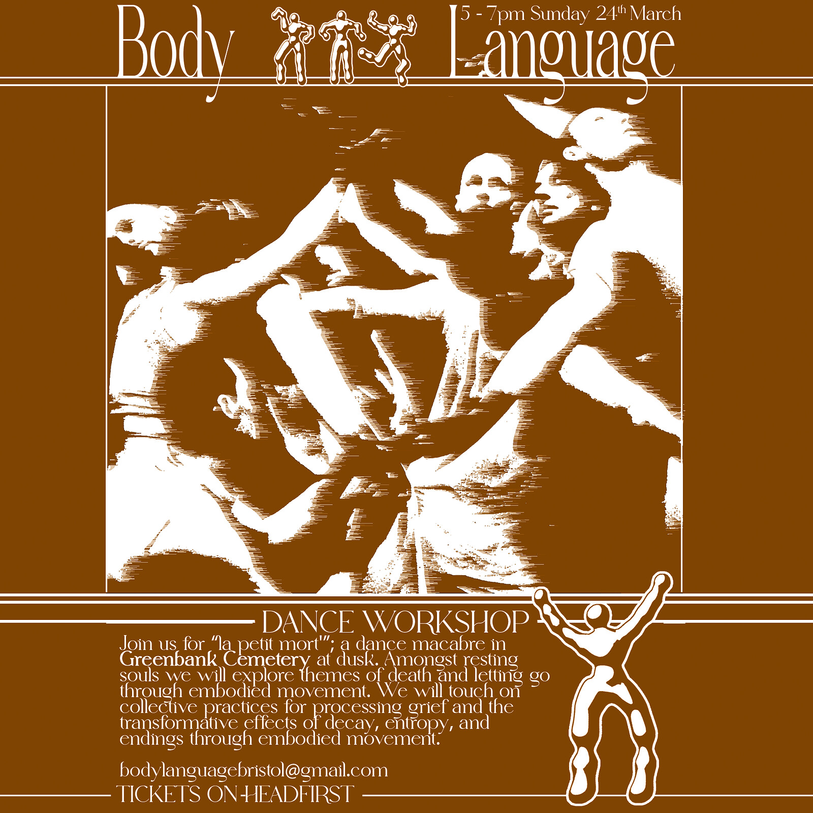 Body Language Presents "La Petit Mort" at Greenbank Cemetery
