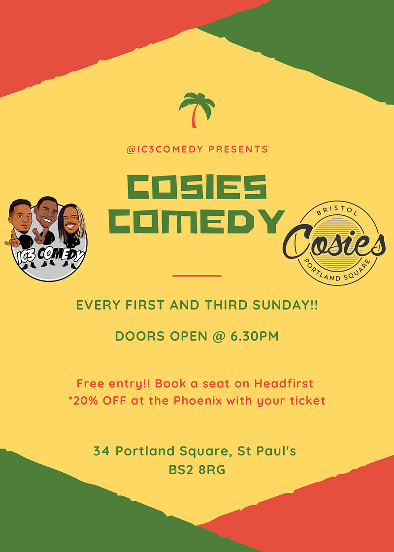 Cosies Comedy at Cosies