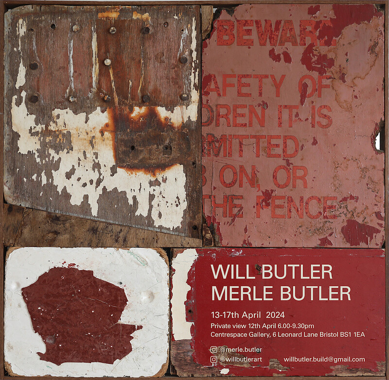 Will Butler and Merle Butler at Centrespace Gallery
