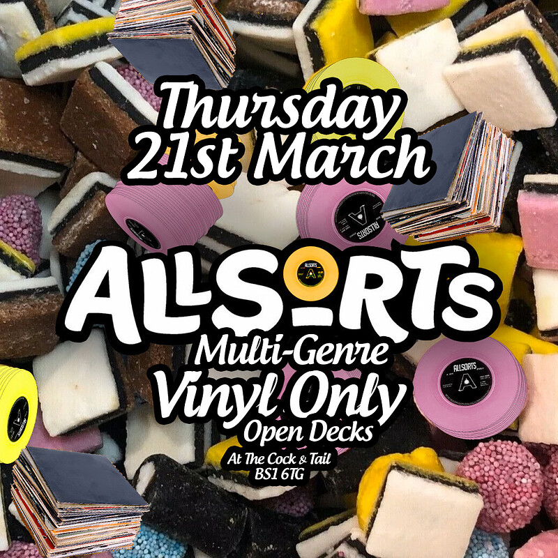 All Sorts - Vinyl Open Decks at The Cock & Tail