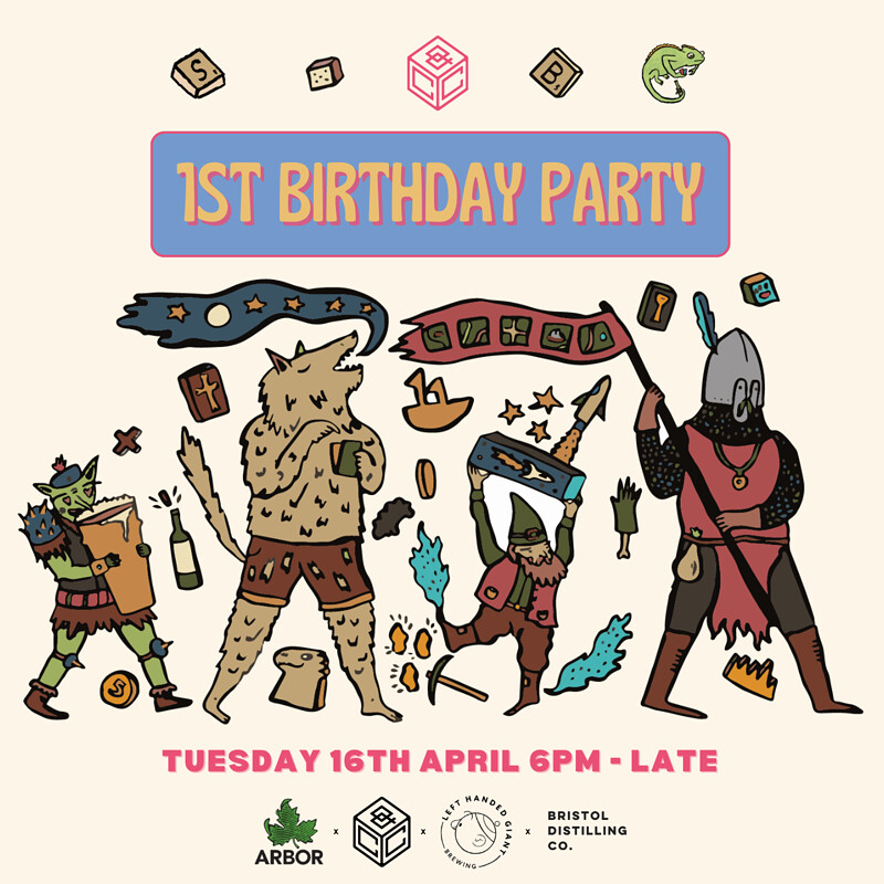Chance & Counters  Birthday Bash at Chance & Counters (Gloucester Road)