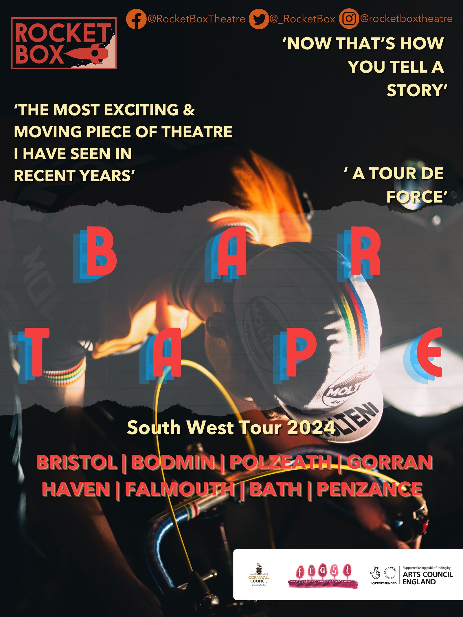 Bar Tape, a play by Rocket Box Theatre at Alma Tavern
