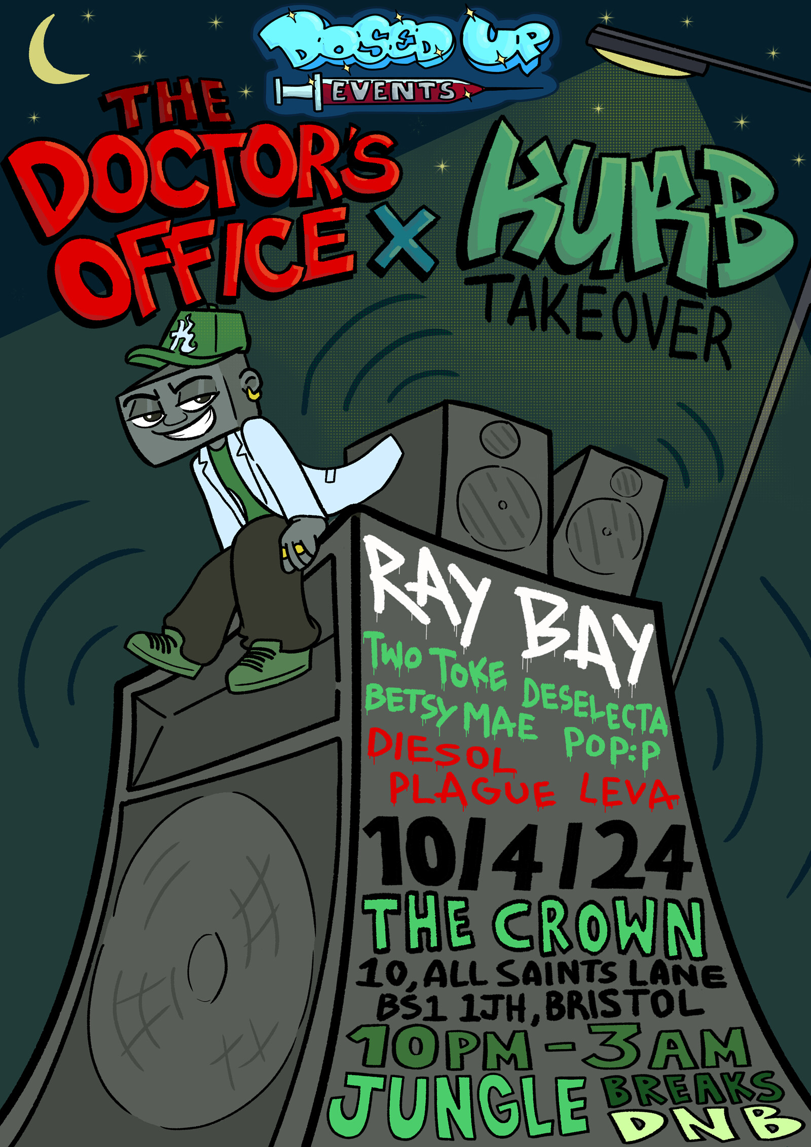 THE DOCTORS OFFICE X KURB at The Crown
