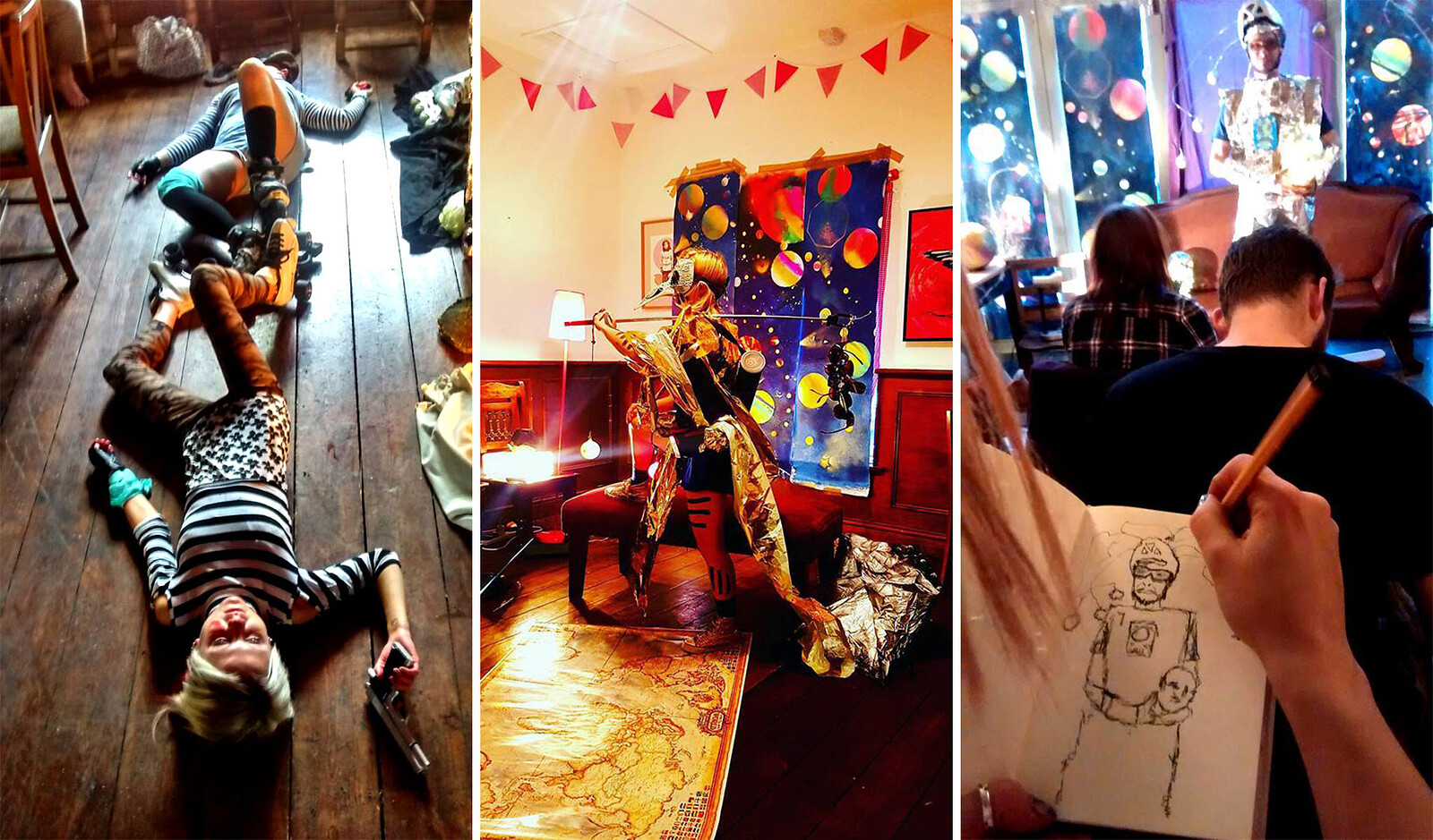Sketch Factory LIFE DRAWING Extravaganza at PRSC