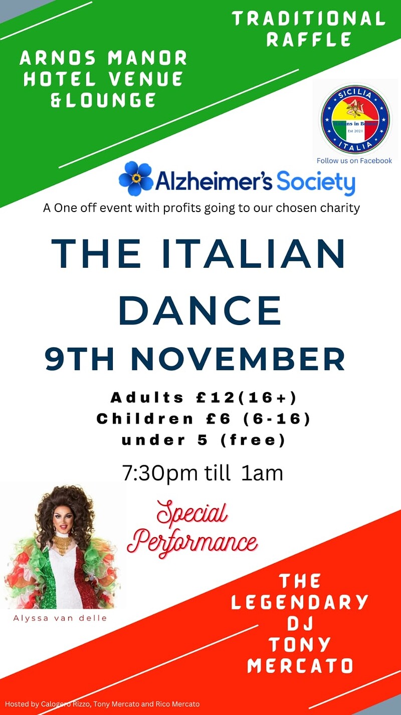 The Italian dance at Arno's manor hotel